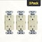 Faith Self-Test 20A TR GFCI Outlet Receptacle, Light Almond, PK 3 GLS-20ATR-LA-03 - alternate 1